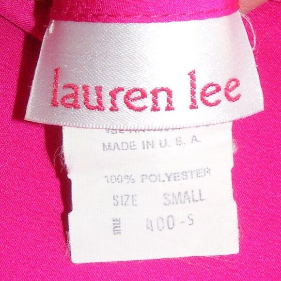 2 LAUREN LEE Tops, S, Purple & Berry pink, Vintage, Short Drop sleeves, vented - Picture 6 of 9